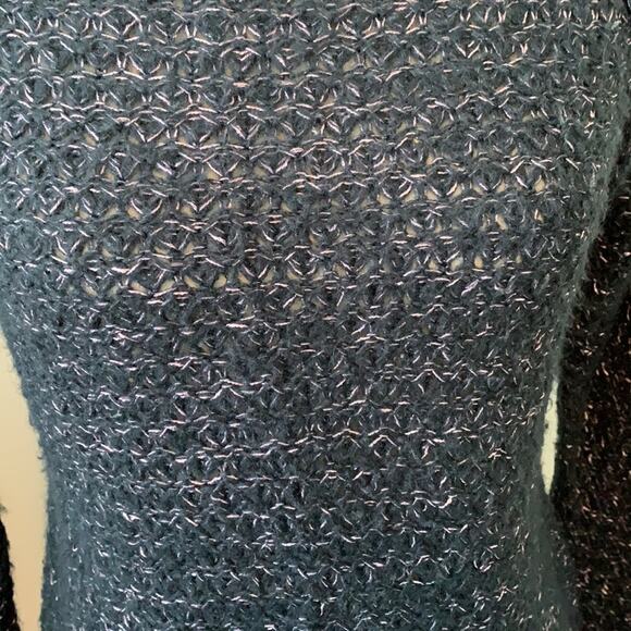 Frenchi Round Neck Knit Wool Sweater Sz S - Picture 2 of 8